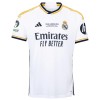 Officiële Voetbalshirt Real Madrid CHAMPIONS 15 Thuis 2023-24 - Heren